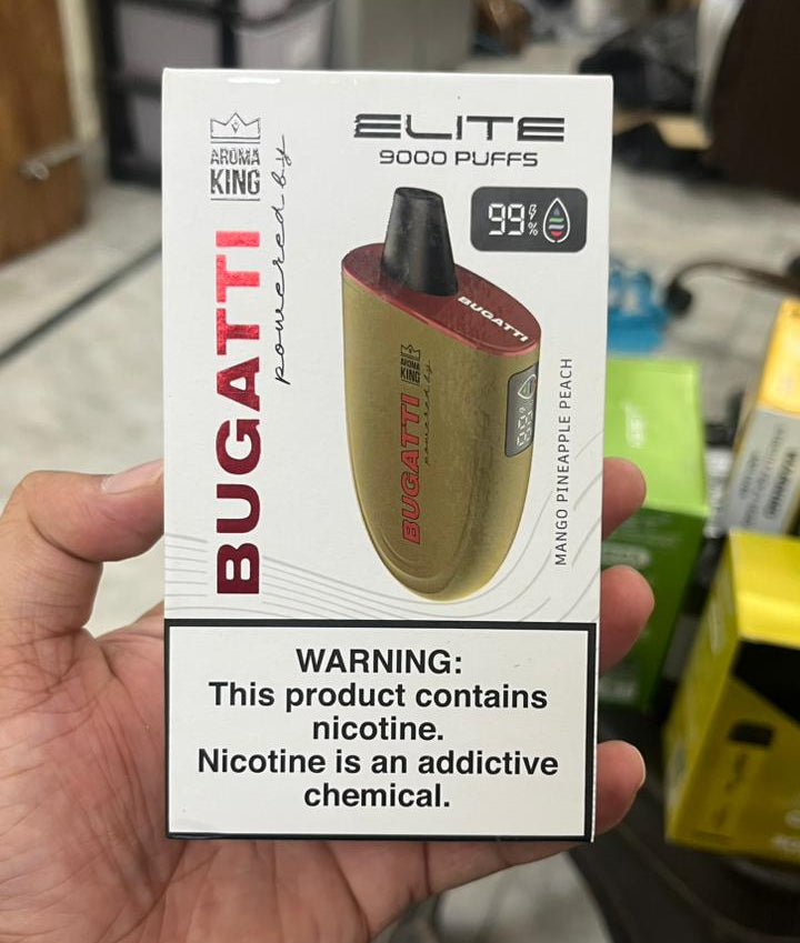 Bugatti Elite 9000 Puffs Disposable Vape - 50mg