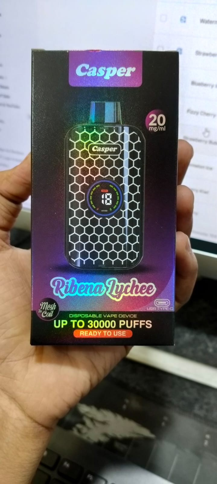 casper disposable vape 30K – 30,000 Puffs – VAPEPARADISE RELX Infinity 2 Plus provisions Color:Glow Pink
