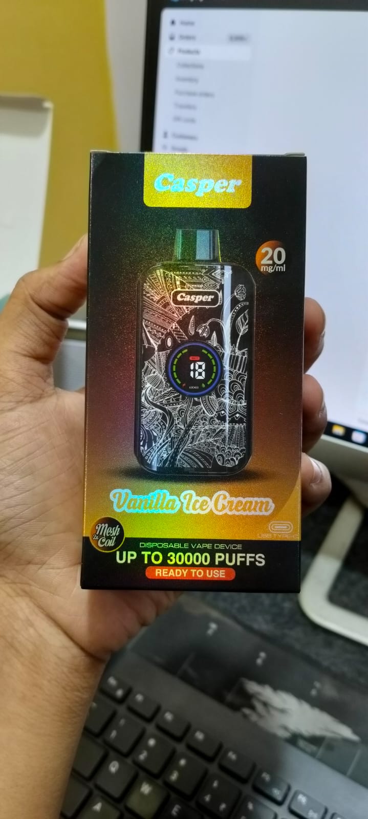 CASPER 30K Disposable Vape – 30,000 Puffs