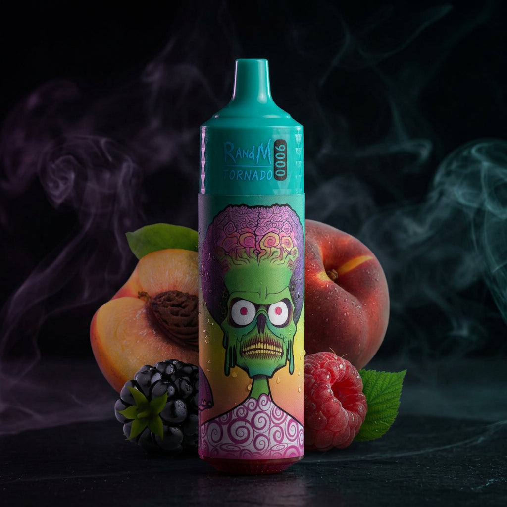 RandM Tornado Vape with RGB Light - 9000 Puffs
